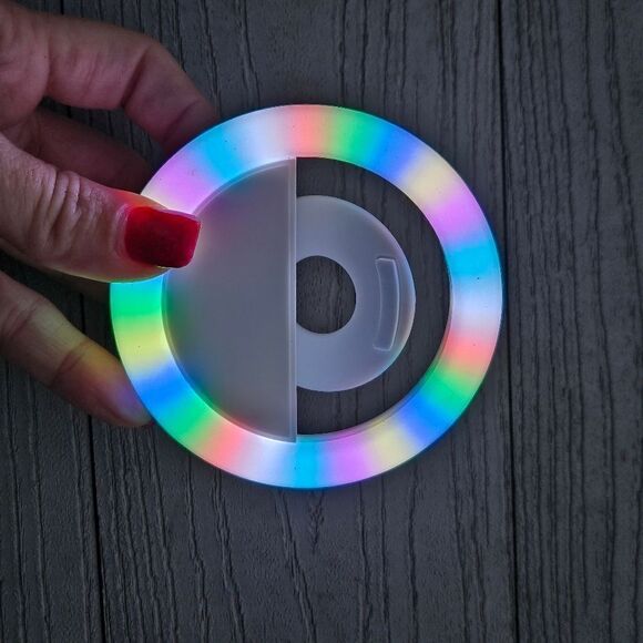 BOWER Phone selfie circle ring light, preloved no box - Picture 1 of 16